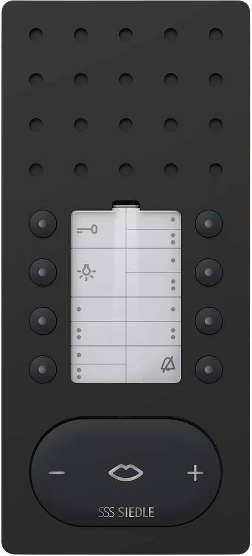 Siedle BFC 850-0 S Türsprechanlage Kabelgebunden Schwarz