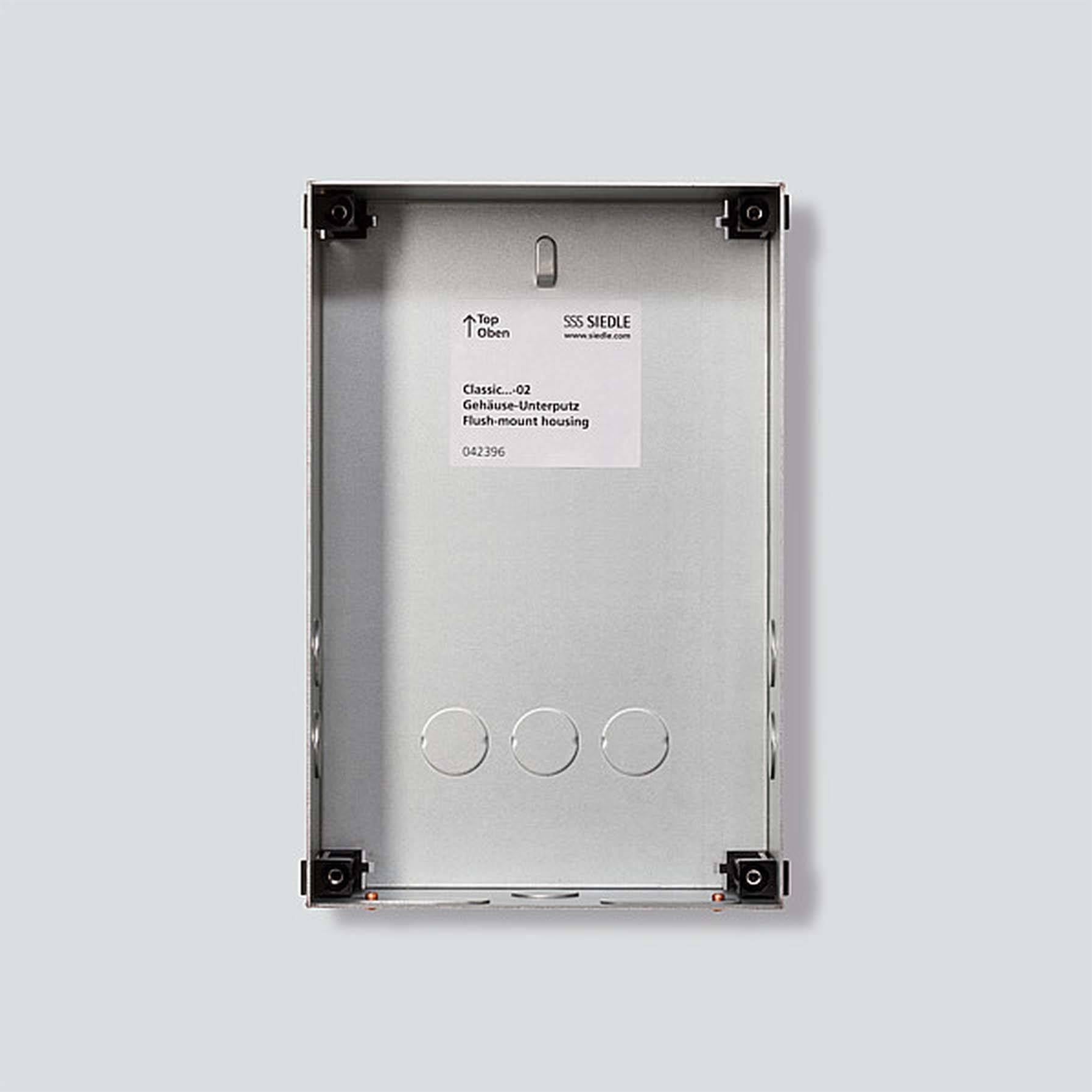 Siedle 210007732-00 Türsprechanlagen-Zubehör Montagezubehör Silber