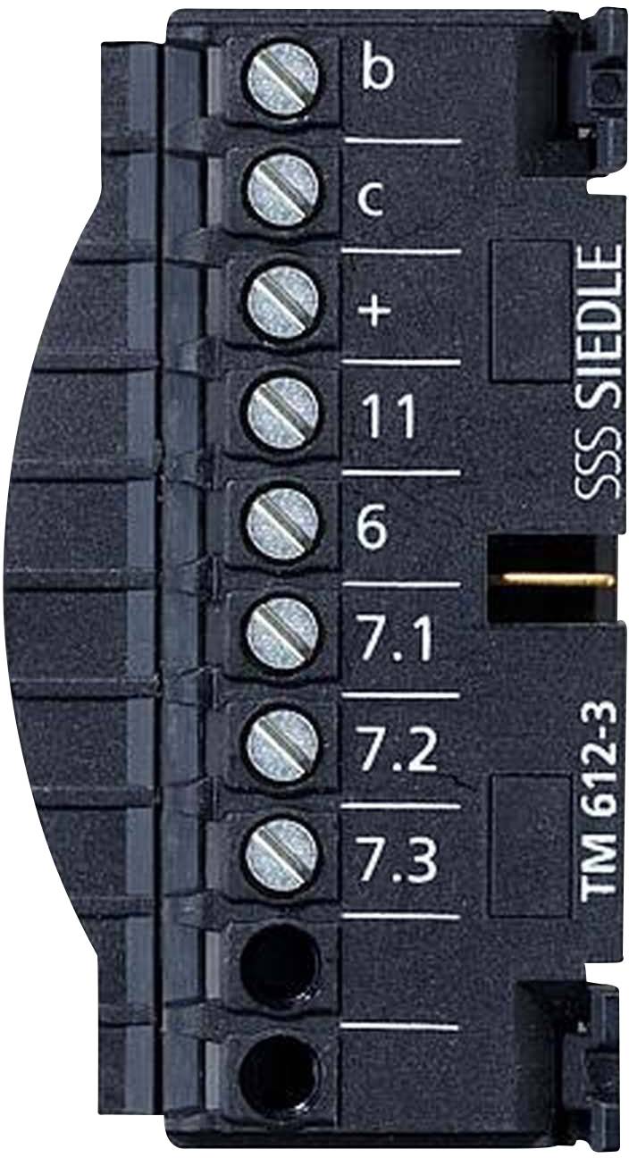 Siedle 210007296-00 Türsprechanlagen-Zubehör Montagezubehör Schwarz