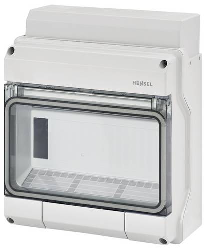 Hensel 61000736 KV 1509 Kleinverteiler Aufputz Anzahl Teilungen = 9 Anzahl Reihen = 1 Inhalt 1 St.