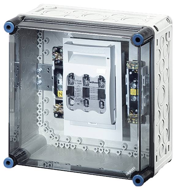 Hensel 2000187 Sicherungshalter Sicherungsgröße = 0 3polig 125 A 800 V