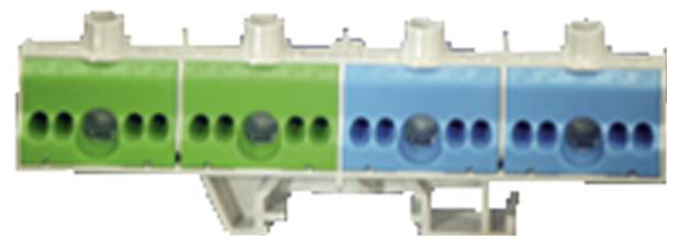 Hensel 26001223 Klemme Schrauben, Steckanschluss Mehrfarbig 1St.