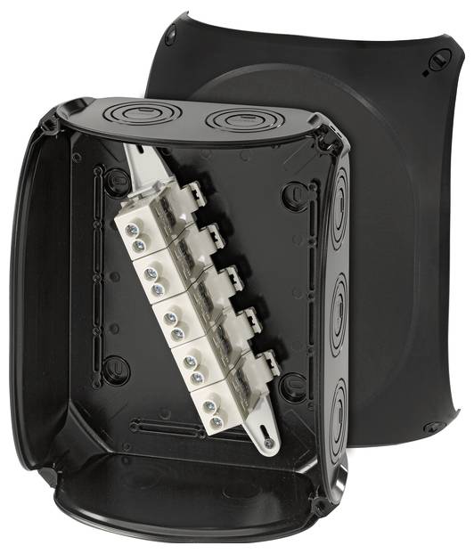 Hensel 62000072 Abzweigdose halogenfrei, plombierbar, witterungsbeständig (L x B) 255mm x 205mm 1St.