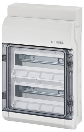 Hensel 61001143 KV 9224 NT Kleinverteiler Aufputz Anzahl Teilungen = 24 Anzahl Reihen = 2 Inhalt 1