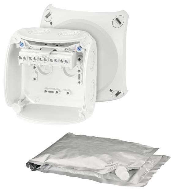 Hensel 62000101 Abzweigdose halogenfrei, plombierbar, witterungsbeständig (L x B) 104mm x 104mm 1St.