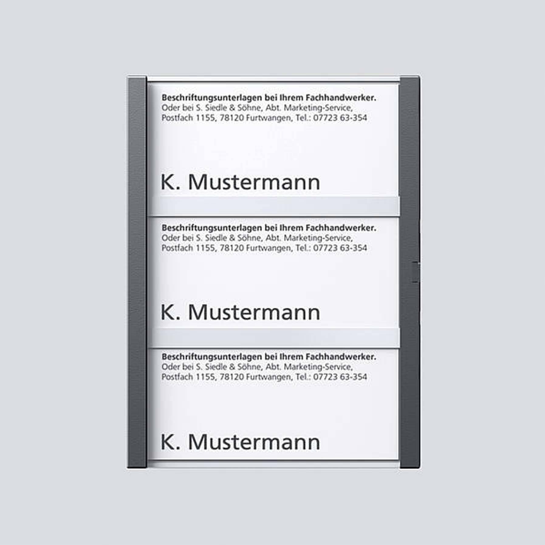 Siedle 200029959-00 Türsprechanlagen-Zubehör Montagezubehör Grau