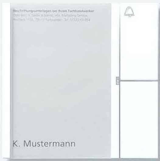 Siedle 200038753-00 Türsprechanlagen-Zubehör Funktionsmodul Grau