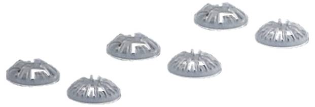 Hensel KHR 01 Kabeldurchführung Klemm-Ø (max.) 14mm Natur 1St.