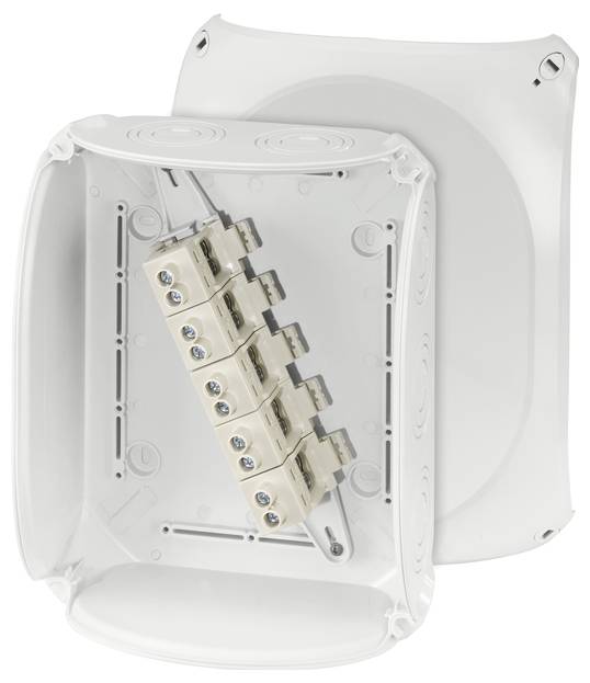 Hensel 62000071 Abzweigdose halogenfrei, plombierbar, witterungsbeständig (L x B) 255mm x 205mm 1St.