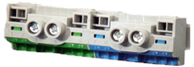 Hensel 61000726 Klemme Schrauben, Steckanschluss Mehrfarbig