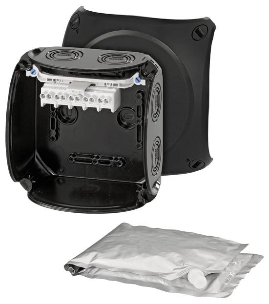 Hensel 62000104 Abzweigdose halogenfrei, plombierbar, witterungsbeständig (L x B) 130mm x 130mm 1St.