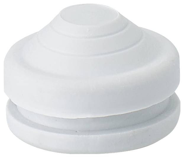 Hensel Ste 11V Steckstutzen Plattenstärke (max.) 4mm Lichtgrau