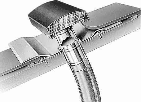 Helios Ventilatoren DDF 125 Dachdurchführung