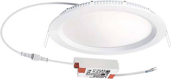 ESYLUX EO10299018 ELSA-2 DL#EO10299018 LED-Einbauleuchte LED 18 W Weiß
