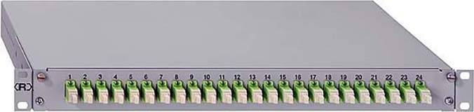 Rutenbeck 24xSC-D OM5 grün LWL-Spleißbox SC 1 HE