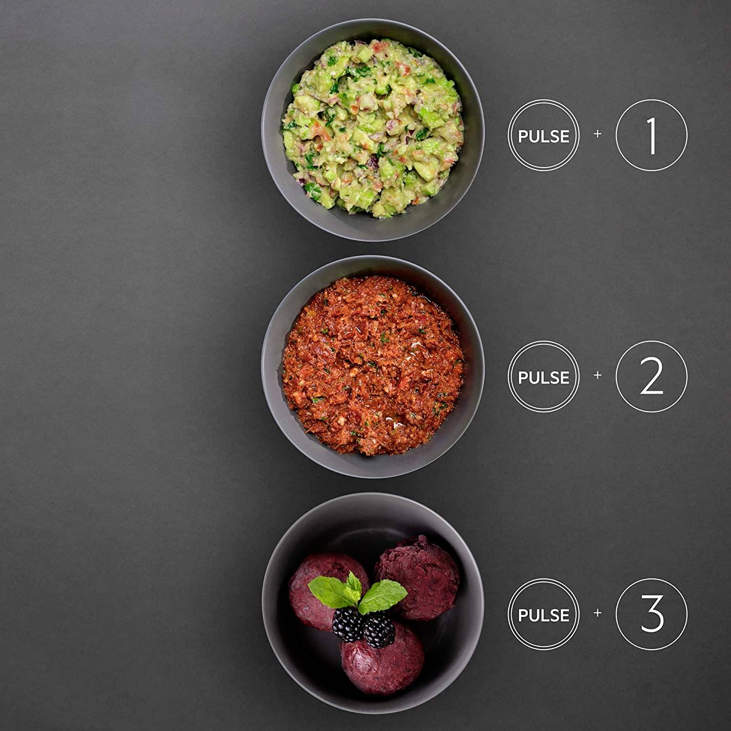 AEG TB7-1-6WWM Standmixer 900 W Edelstahl (gebürstet), Weiß