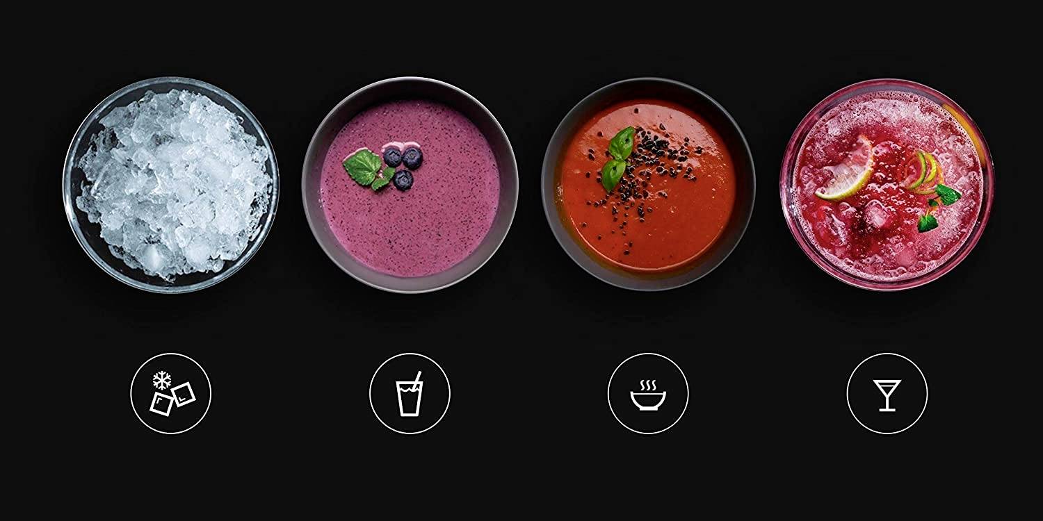 AEG TB7-1-6WWM Standmixer 900W Edelstahl (gebürstet), Weiß