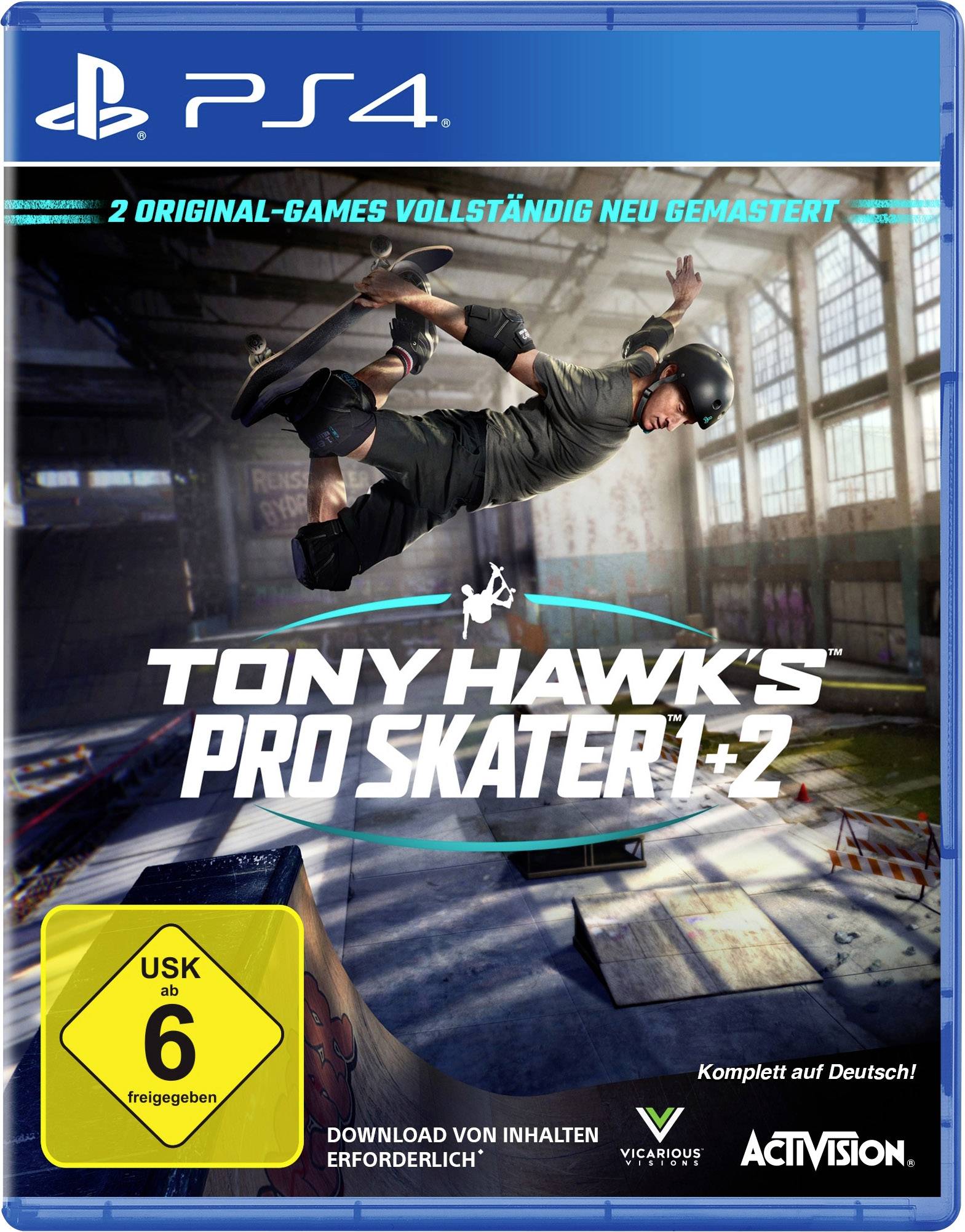 Tony Hawk's Pro Skater 1+2 PS4 USK: 12