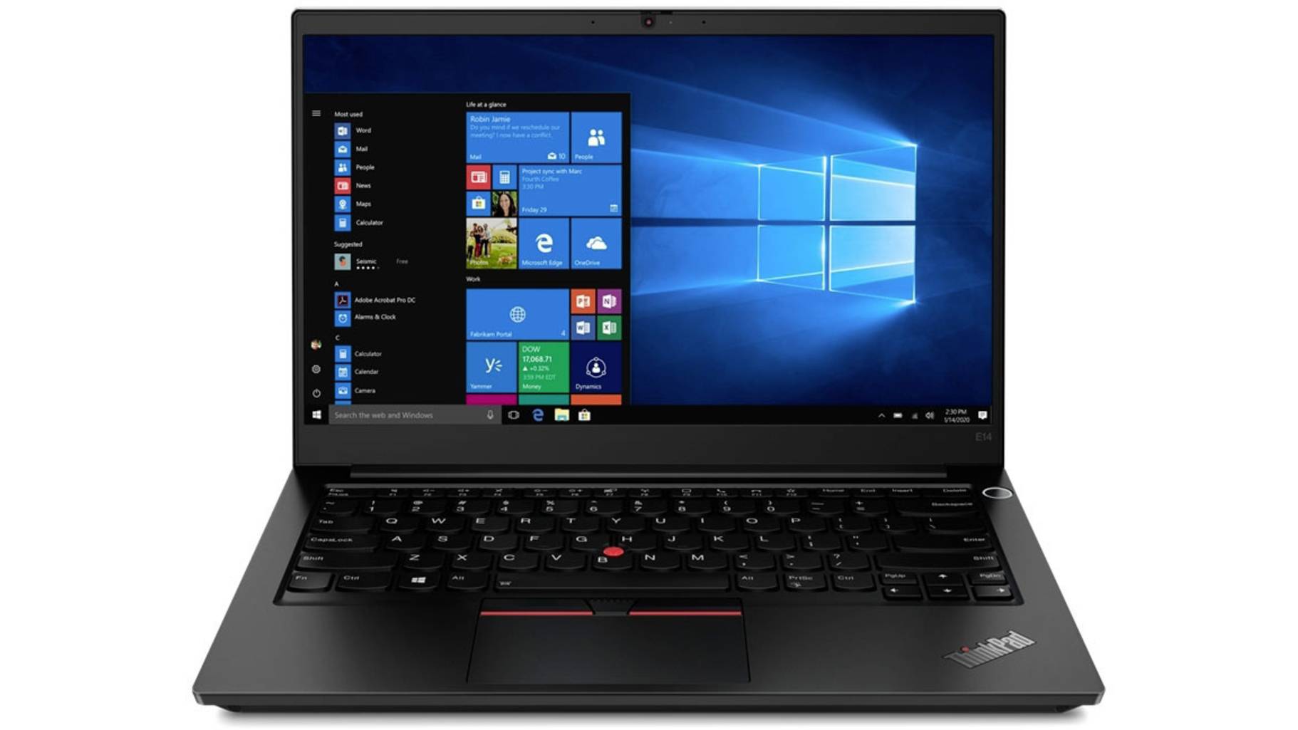 Lenovo ThinkPad E14 35.6cm (14 Zoll) FullHD+ Notebook AMD 4700U 16GB