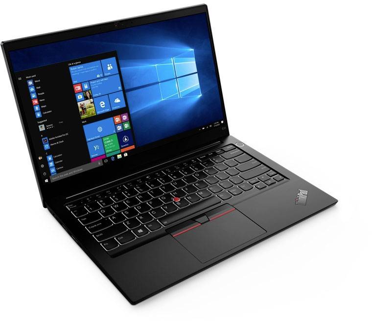 Lenovo Notebook ThinkPad E14 G2 35.6 cm (14 Zoll) Full-HD+ AMD Ryzen 5 4500U 16 GB RAM 512 GB SSD Deutsch, QWERTZ Schwarz 20T6000RGE