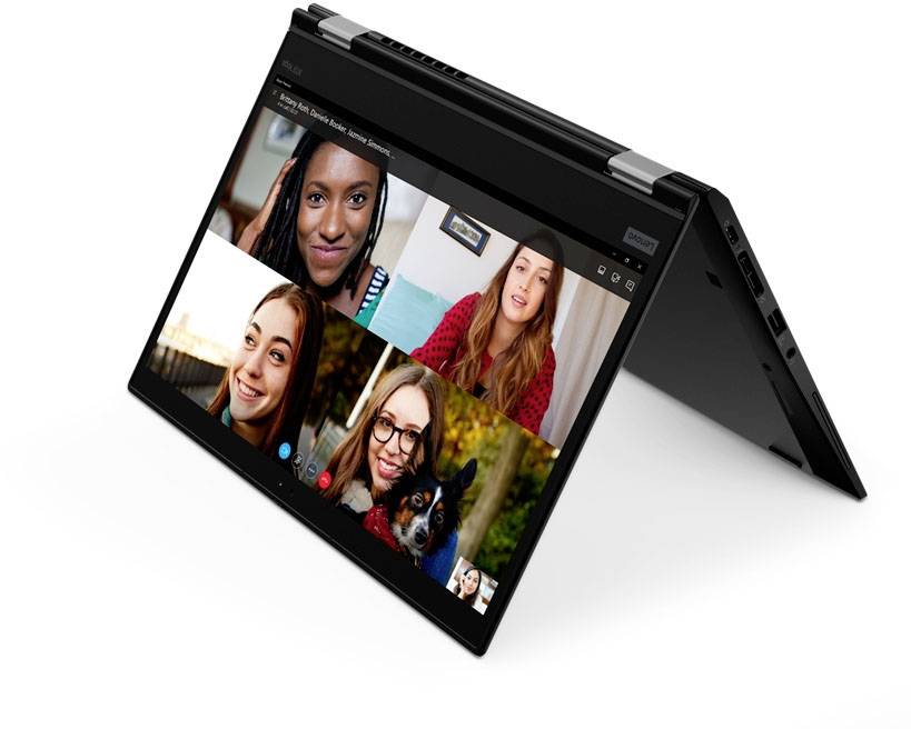 Lenovo 2-in-1 Notebook / Tablet ThinkPad X13 Yoga G1 33.8 cm (13.3 Zoll) Full HD Intel® Core™ i5 i5-10210U 8 GB RAM 256 GB SSD Deutsch, QWERTZ