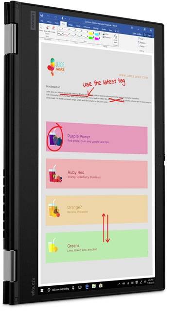 Lenovo 2-in-1 Notebook / Tablet ThinkPad X13 Yoga G1 33.8 cm (13.3 Zoll) Full HD Intel® Core™ i5 i5-10210U 8 GB RAM 256 GB SSD Deutsch, QWERTZ