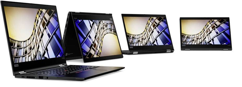 Lenovo 2-in-1 Notebook / Tablet ThinkPad X13 Yoga G1 33.8 cm (13.3 Zoll) Full HD Intel® Core™ i5 i5-10210U 8 GB RAM 256 GB SSD Deutsch, QWERTZ