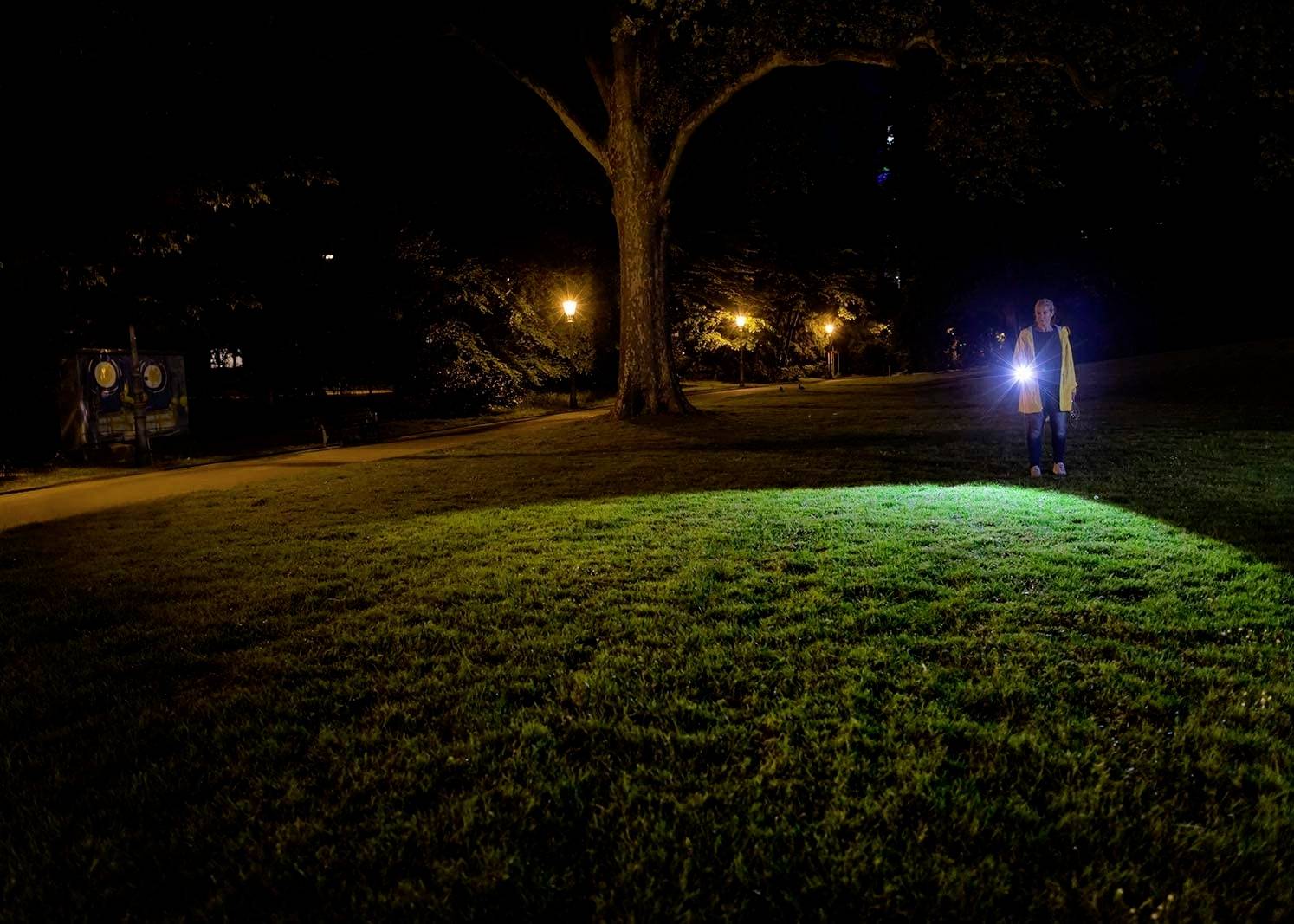 Ledlenser T7M LED Taschenlampe Große Reichweite, mit Handschlaufe batteriebetrieben 400 lm 35 h 181 g