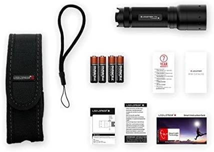 Ledlenser T7M LED Taschenlampe Große Reichweite, mit Handschlaufe batteriebetrieben 400 lm 35 h 181 g