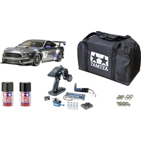 Tamiya TT-02 Ford Mustang GT4 Brushed 1:10 RC Modellauto Elektro Straßenmodell Allradantrieb (4WD) Tamiya TT-02 Ford Mustang GT4 Brushed 1:10 RC Modellauto Elektro Straßenmodell Allradantrieb (4WD)