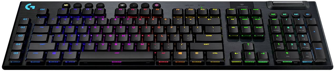 Logitech Gaming G915 Lightspeed TACTILE Kabellos Gaming-Tastatur US-Englisch, QWERTY Schwarz