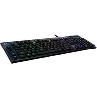 Logitech Gaming G815 LIGHTSPEED Kabelgebunden Gaming-Tastatur US-Englisch, QWERTY Schwarz Logitech Gaming G815 LIGHTSPEED Kabelgebunden Gaming-Tastatur US-Englisch, QWERTY Schwarz