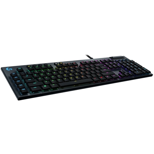 Logitech Gaming G815 LIGHTSPEED Kabelgebunden Gaming-Tastatur US-Englisch, QWERTY Schwarz Logitech Gaming G815 LIGHTSPEED Kabelgebunden Gaming-Tastatur US-Englisch, QWERTY Schwarz