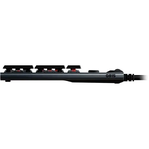 Logitech Gaming G815 LIGHTSPEED Kabelgebunden Gaming-Tastatur US-Englisch, QWERTY Schwarz Logitech Gaming G815 LIGHTSPEED Kabelgebunden Gaming-Tastatur US-Englisch, QWERTY Schwarz