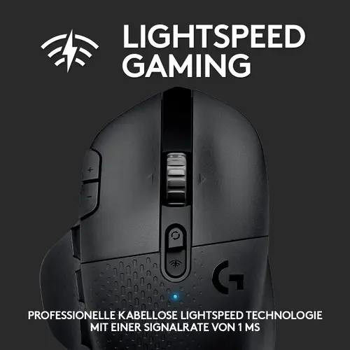 Logitech Gaming G604 Lightspeed Kabellose Gaming-Maus Bluetooth® Optisch Schwarz 15 Tasten 16000 dp Logitech Gaming G604 Lightspeed Kabellose Gaming-Maus Bluetooth® Optisch Schwarz 15 Tasten 16000 dp