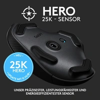 Logitech Gaming G604 Lightspeed Kabellose Gaming-Maus Bluetooth® Optisch Schwarz 15 Tasten 16000 dp Logitech Gaming G604 Lightspeed Kabellose Gaming-Maus Bluetooth® Optisch Schwarz 15 Tasten 16000 dp