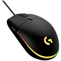 Logitech Gaming G203 LIGHTSYNC Gaming-Maus USB Optisch Schwarz 6 Tasten 8000 dpi Logitech Gaming G203 LIGHTSYNC Gaming-Maus USB Optisch Schwarz 6 Tasten 8000 dpi