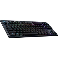 Logitech Gaming G915 TACTILE Kabellos Gaming-Tastatur US-Englisch, QWERTY Schwarz Logitech Gaming G915 TACTILE Kabellos Gaming-Tastatur US-Englisch, QWERTY Schwarz