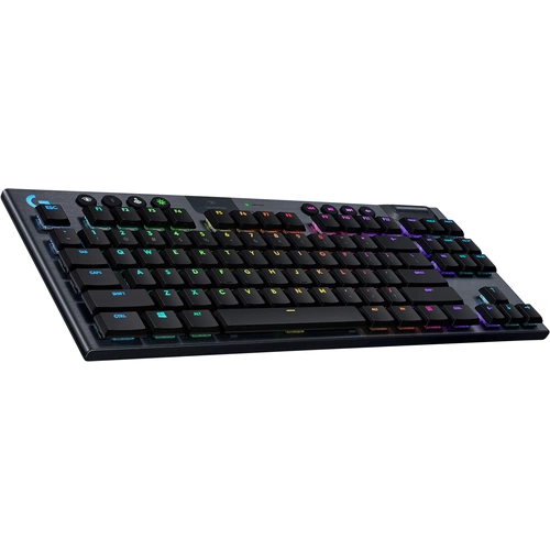 Logitech Gaming G915 TACTILE Kabellos Gaming-Tastatur US-Englisch, QWERTY Schwarz Logitech Gaming G915 TACTILE Kabellos Gaming-Tastatur US-Englisch, QWERTY Schwarz