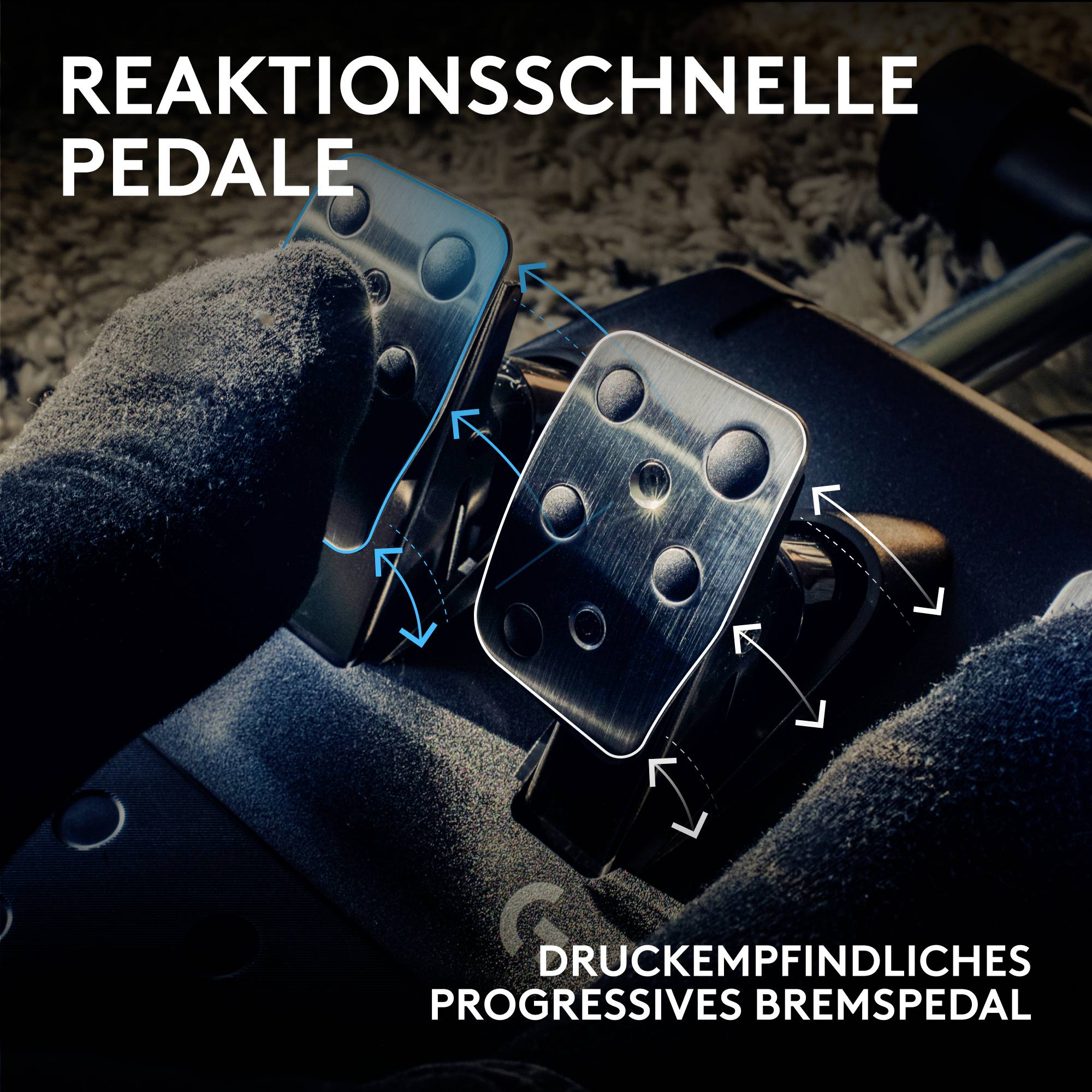 Logitech Gaming G923 Lenkrad USB PlayStation 5, PlayStation 4, PC Schwarz