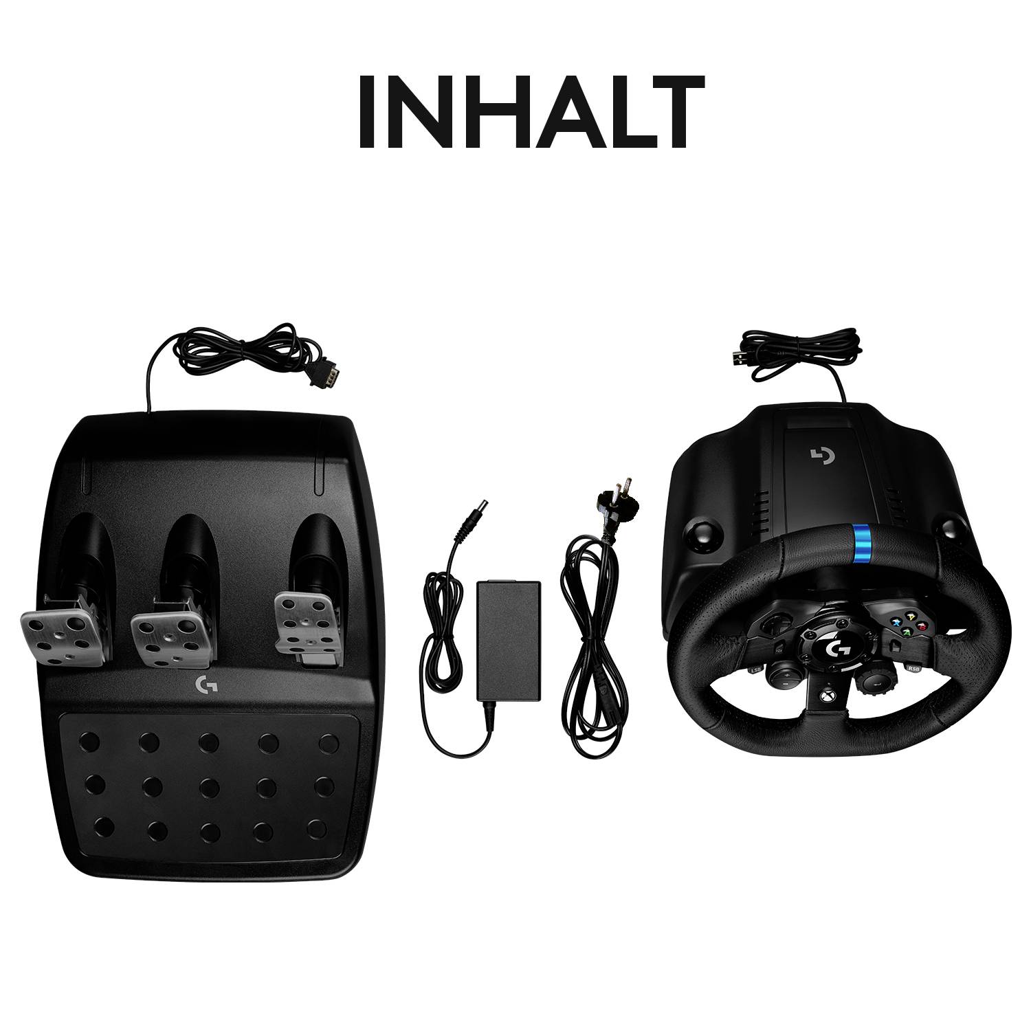 Logitech Gaming G923 Lenkrad USB PC, Xbox One S, Xbox Series X, Xbox One Schwarz