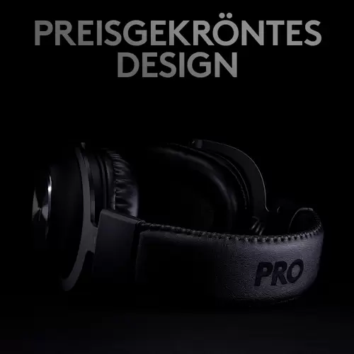 Logitech Gaming PRO X On Ear Headset Funk 7.1 Surround Schwarz Lautstärkeregelung, Mikrofon-Stummschaltung Gaming Logitech Gaming PRO X On Ear Headset Funk 7.1 Surround Schwarz Lautstärkeregelung, Mikrofon-Stummschaltung Gaming