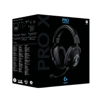 Logitech Gaming PRO X On Ear Headset Funk 7.1 Surround Schwarz Lautstärkeregelung, Mikrofon-Stummschaltung Gaming Logitech Gaming PRO X On Ear Headset Funk 7.1 Surround Schwarz Lautstärkeregelung, Mikrofon-Stummschaltung Gaming