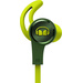 Monster iSport Achieve pour le sport Écouteurs intra-auriculaires Bluetooth vert hydrophobe, résistant à la sueur, micro-casque