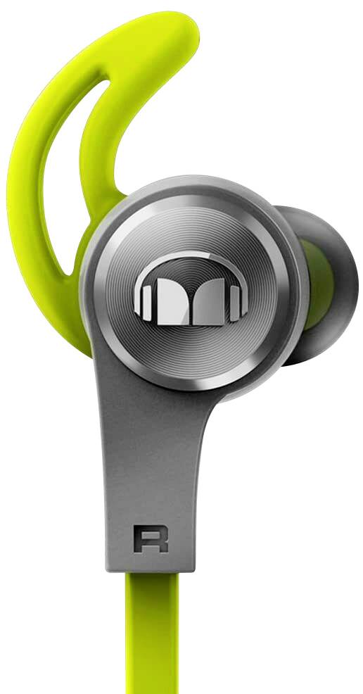 Monster iSport Achieve Sport In Ear Kopfhörer Bluetooth® Grün Wasserabweisend, Schweißresistent, Headset, Lautstärkeregelung