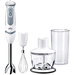 Braun MultiQuick 5 Vario Hand-held blender 1000 W with graduated beaker, with blender attachment, with blender attachment Grey