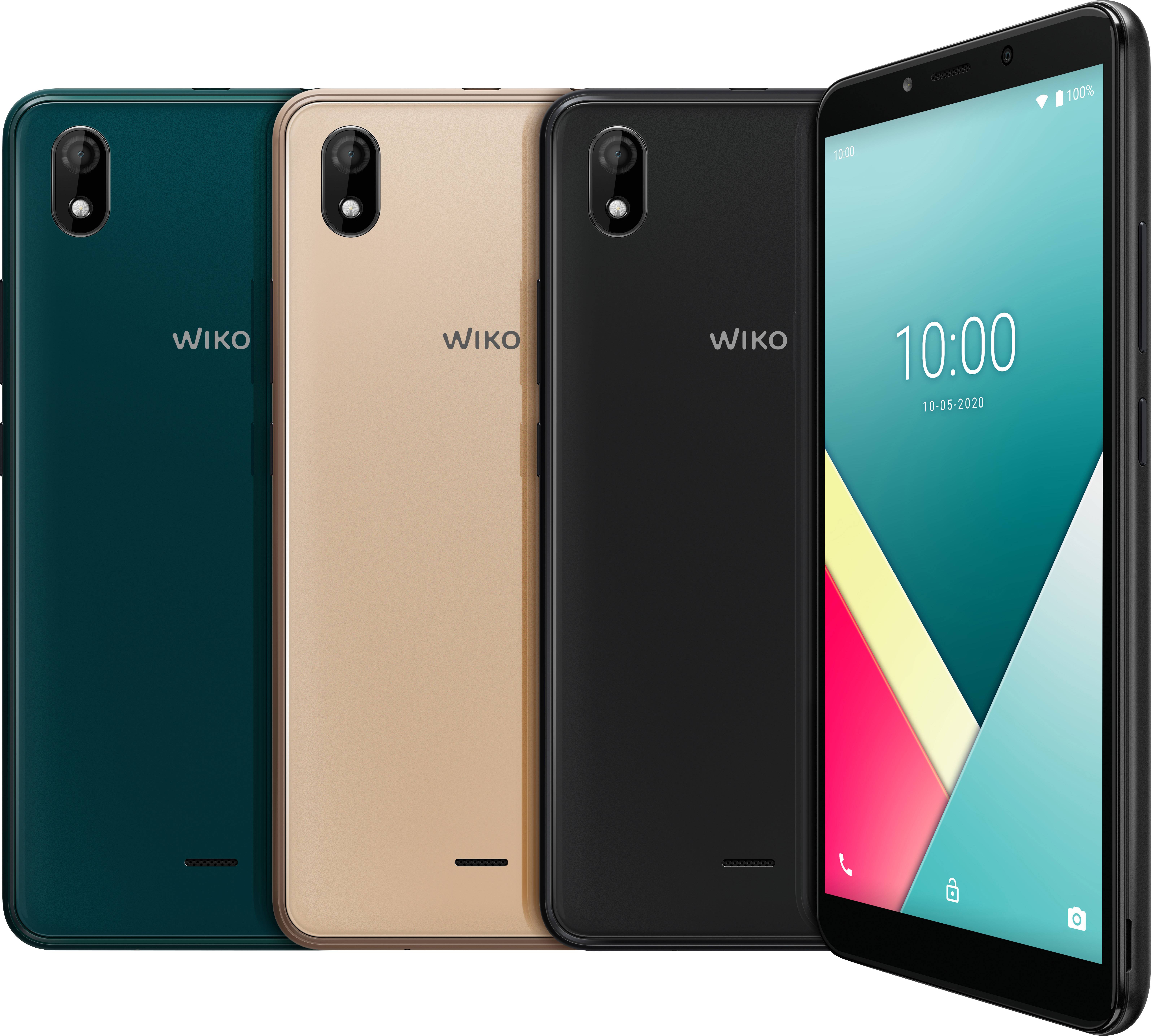 WIKO Y61 Smartphone 16 GB 15.2 cm (6 Zoll) Dunkelgrau Android™ 10 Dual-SIM