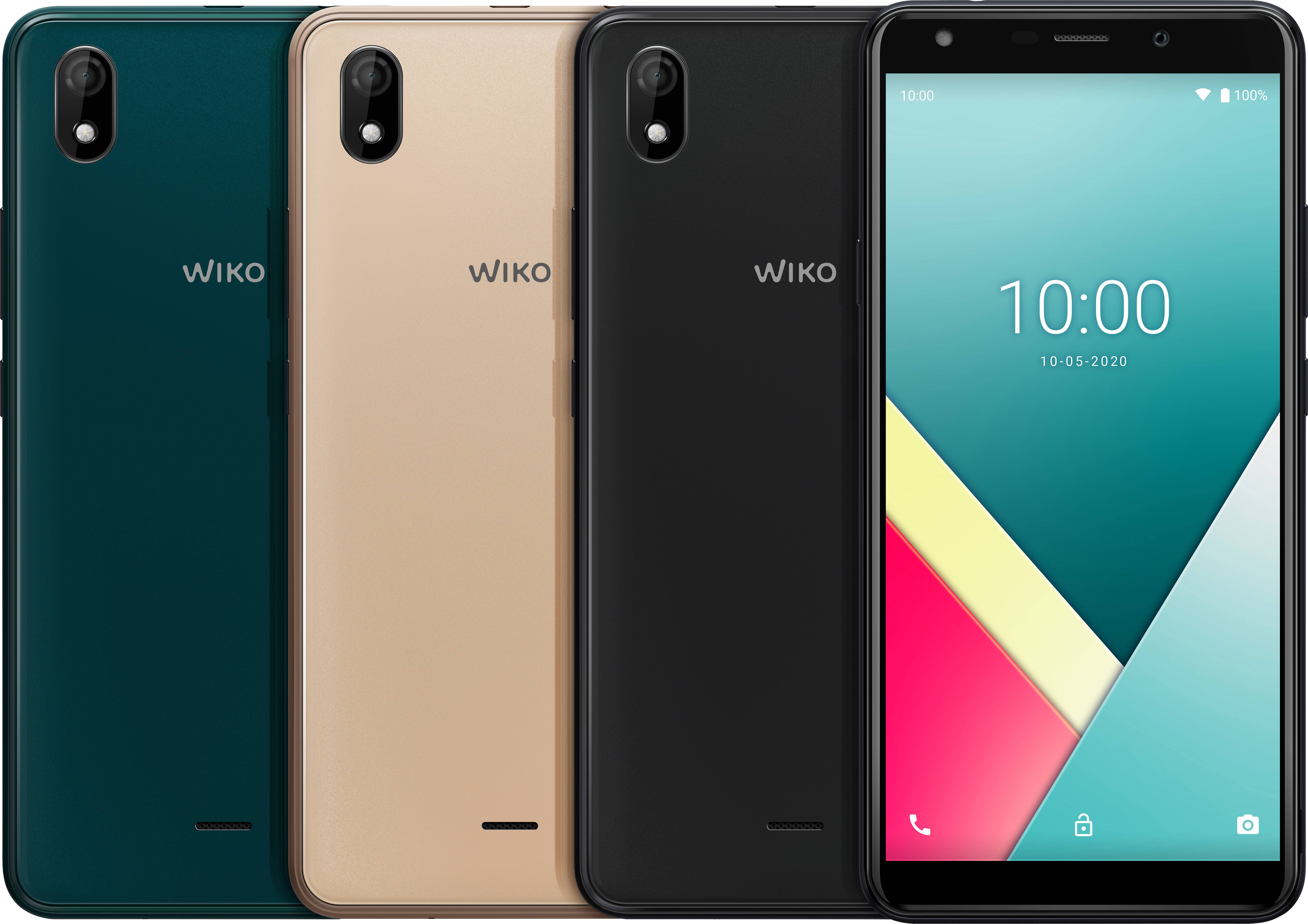 WIKO Y61 Smartphone 16 GB 15.2 cm (6 Zoll) Dunkelgrau Android™ 10 Dual-SIM
