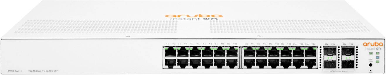 Hewlett Packard Enterprise JL683A HPE Aruba IOn 1930 24G 4SFP+ 195W Swch Netzwerk Switch 1 GBit/s PoE-Funktion