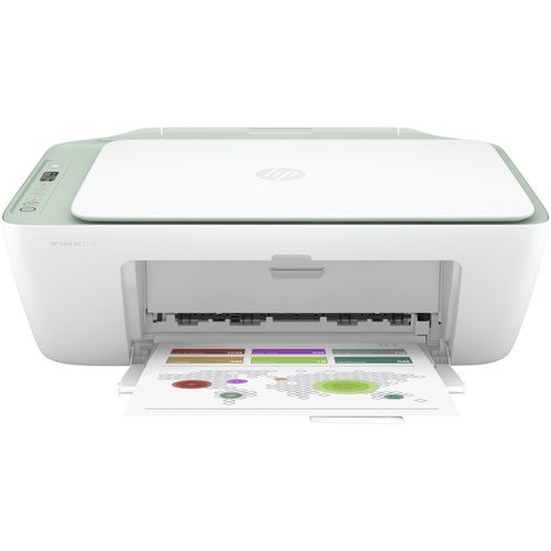 HP Deskjet 2722 Tintenstrahl-Multifunktionsdrucker A4 Drucker, Scanner, Kopierer WLAN, USB, Bluetooth®
